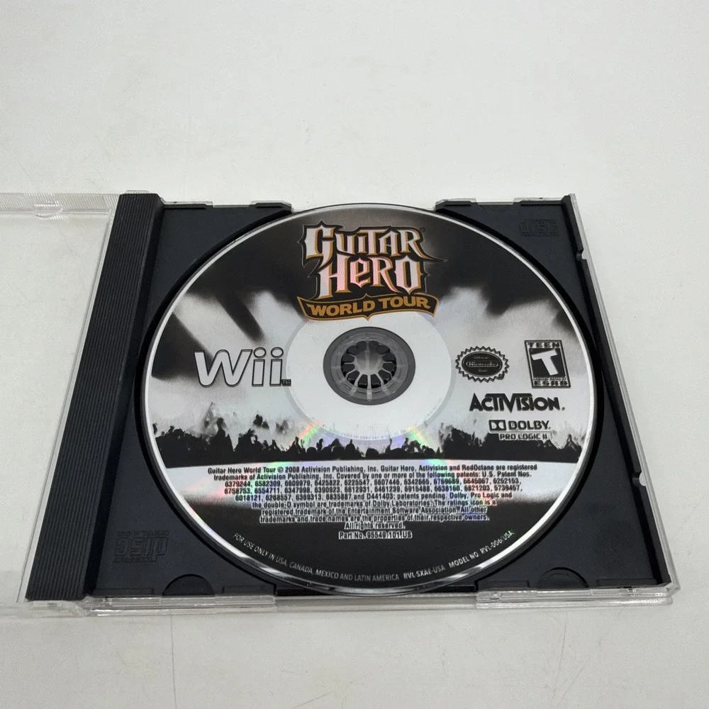 Guitar Hero World Tour Nintendo Wii Disc Only